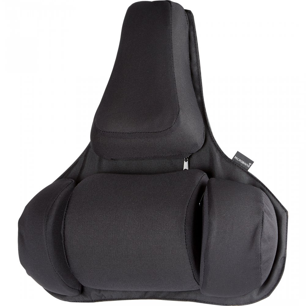 Podpórka pod plecy Fellowes, profesjonalna, 365x375x55mm, czarny