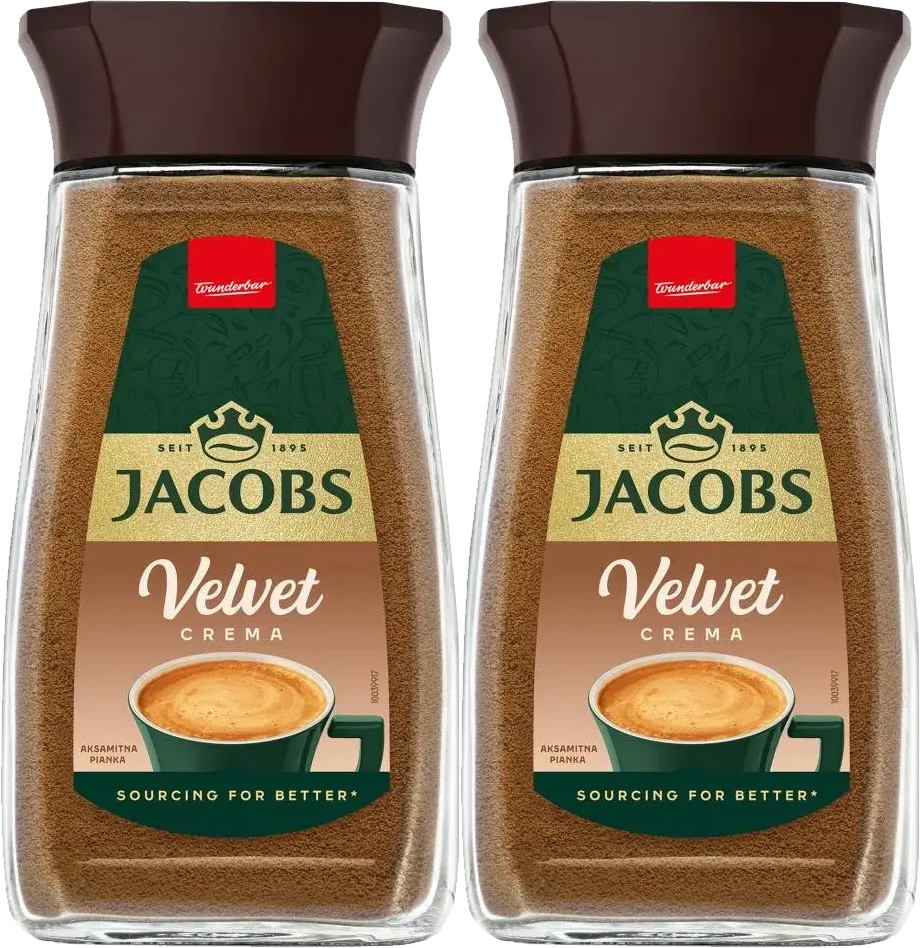 2x Kawa rozpuszczalna Jacobs Velvet, 200g