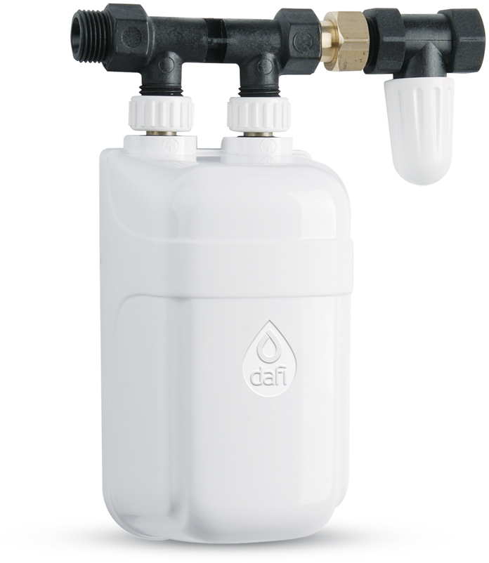 Ogrzewacz wody Dafi, elektryczny, z przyłączem, 7.5kW, 400V