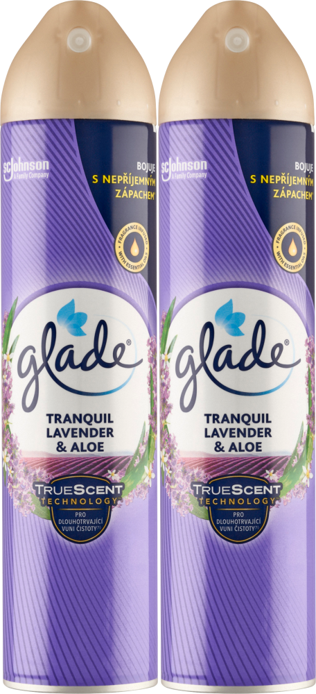 2x odświeżacz powietrza Glade by Brise, spray, lawendowy, 300ml