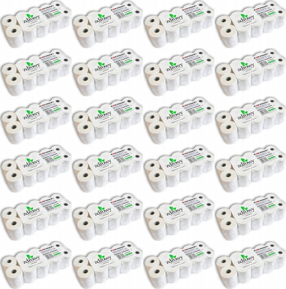 24x Rolka termiczna Emerson "Zdrowy Paragon", 57mm x 30m, 50+/-6g/m2, 10 sztuk