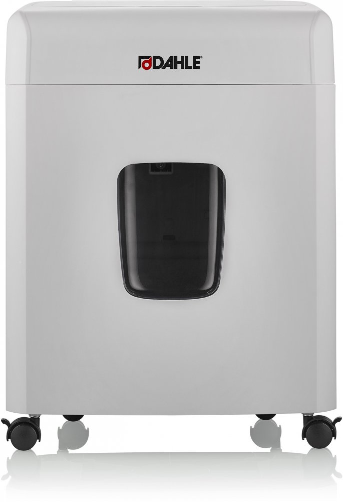 Niszczarka do papieru automatyczna Dahle ShredMATIC SM 90, ścinek 4x12mm, 90 kartek, P-4/F-1/T-4/E-3, szary