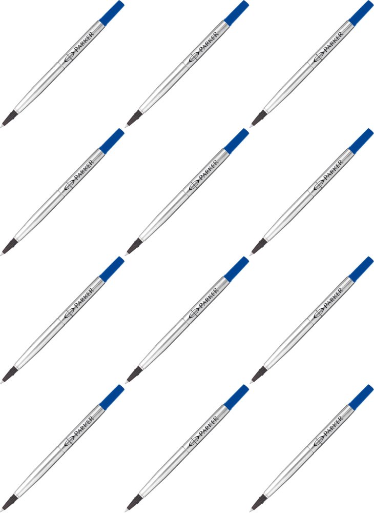12x Wkład do pióra kulkowego Parker, Z01(F), niebieski