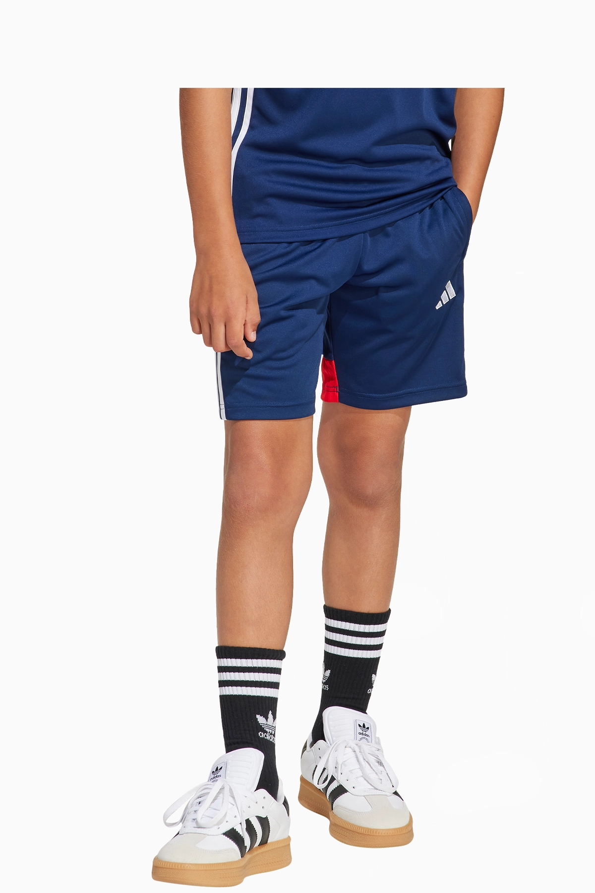 Spodenki adidas Tiro 25 Essentials Junior - Granatowy