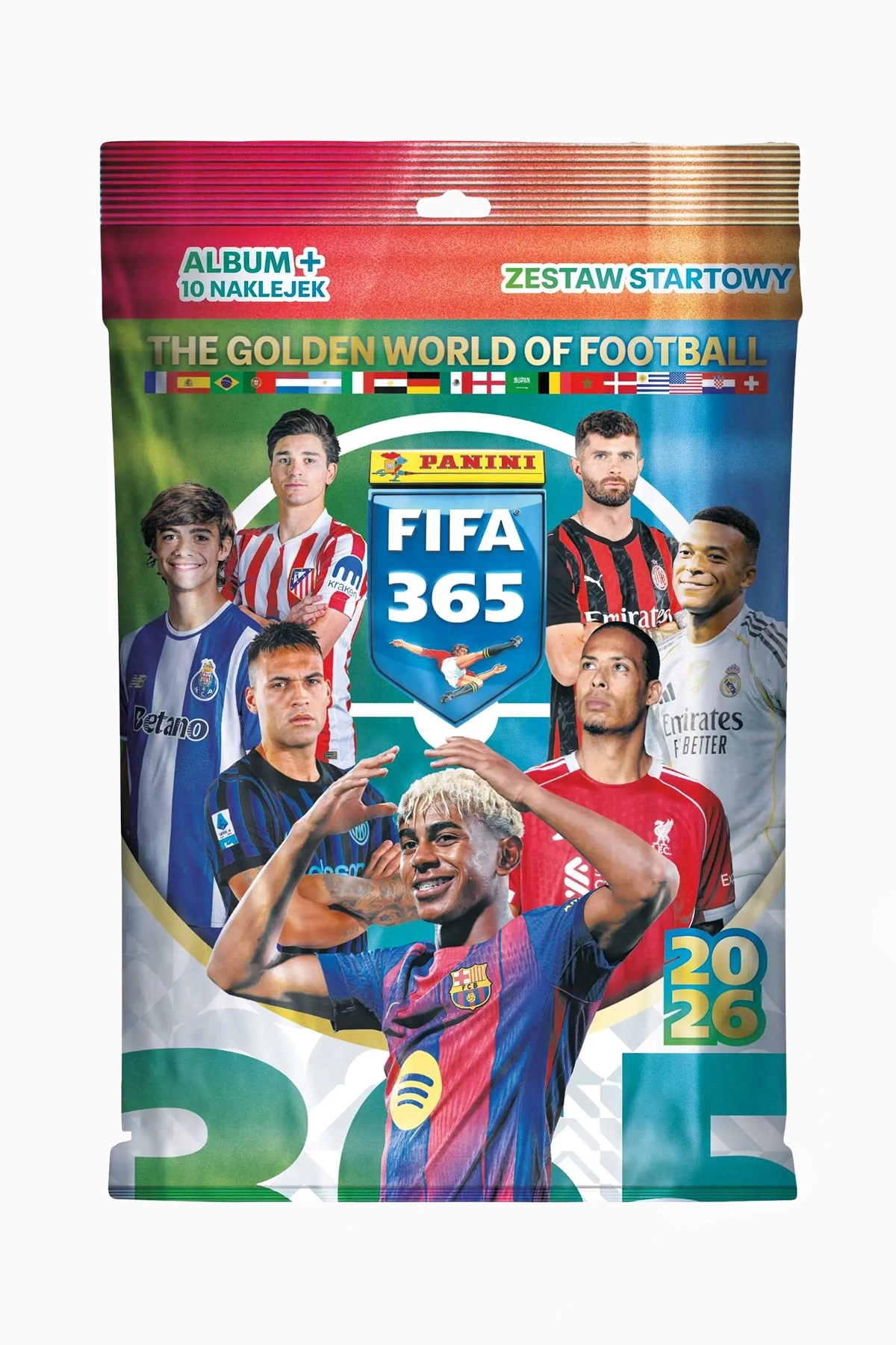 Karty Panini Fifa 365 AdrenalynXL 2026 Starter Pack