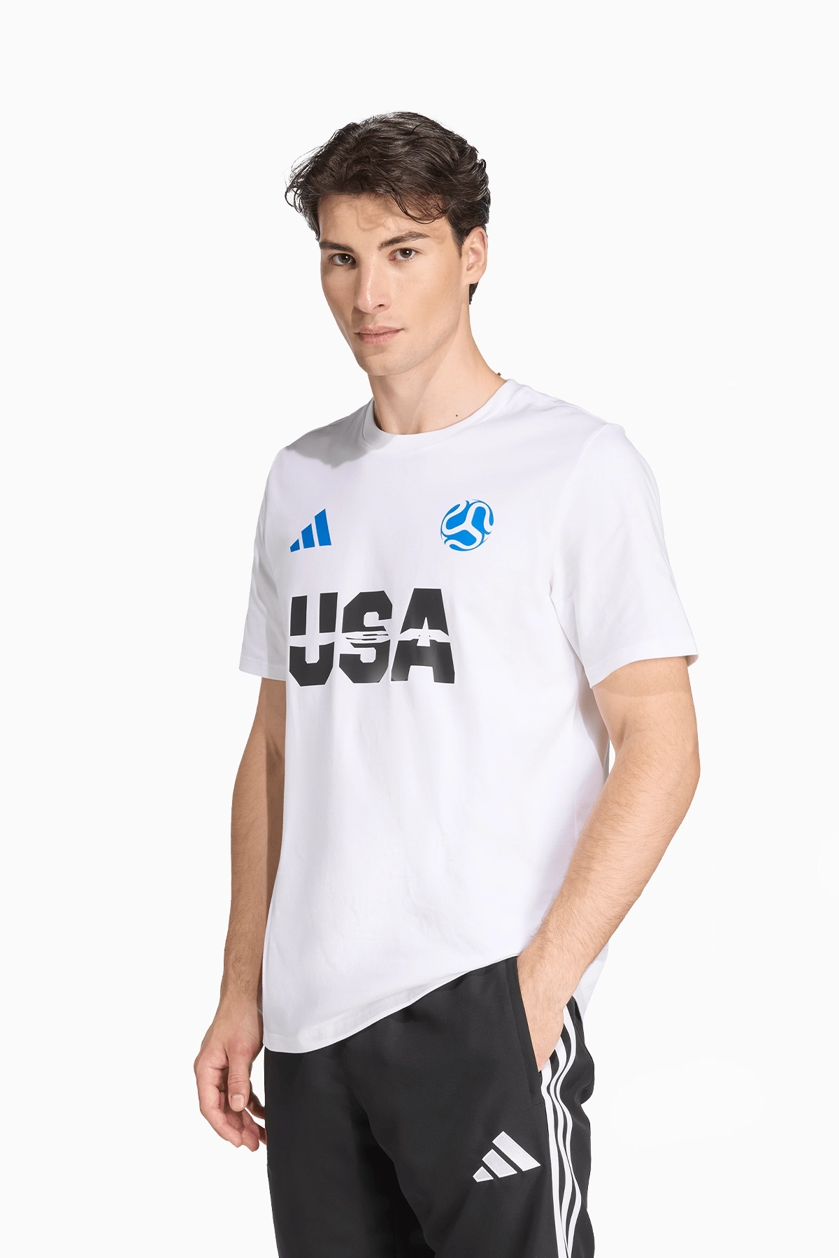 Koszulka adidas USA 2026 Tee - Biały