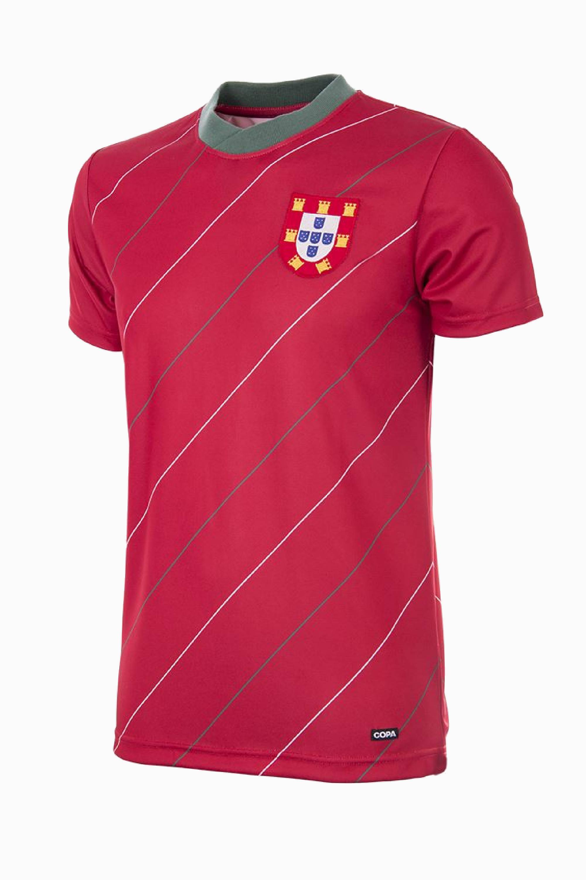 Koszulka Retro COPA Portugal 1984 - Czerwony