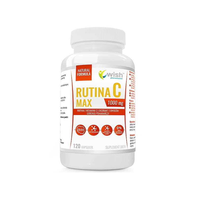 Rutina C MAX 120kaps. Wish