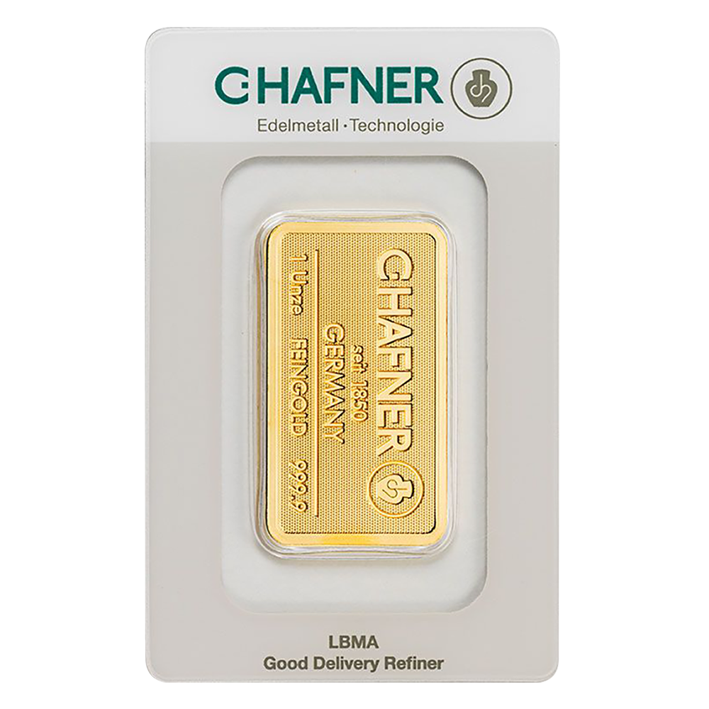 1 uncja Sztabka złota - wysyłka 24 h!