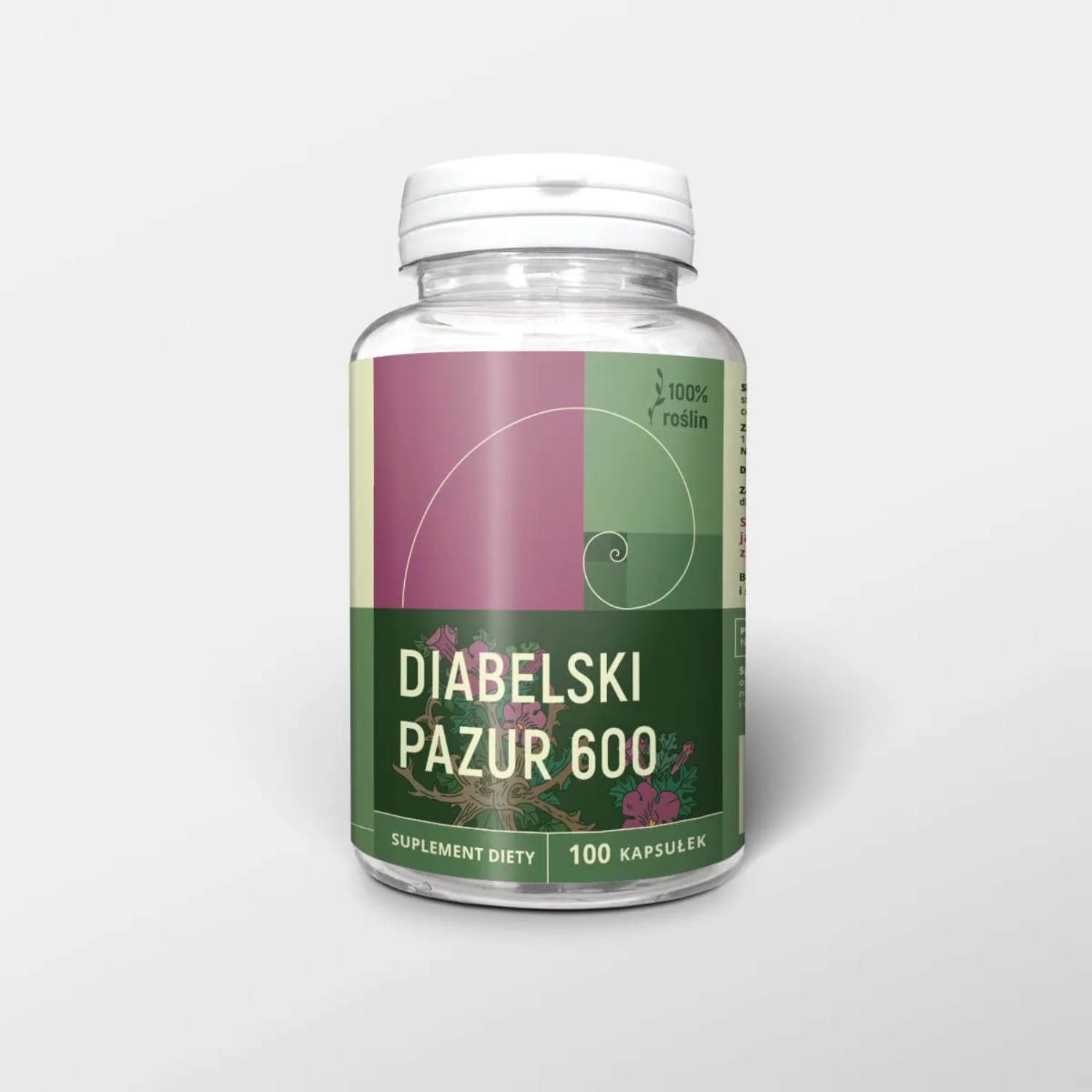 Nanga diabelski pazur - wspiera kondycję stawów, 100 kapsułek