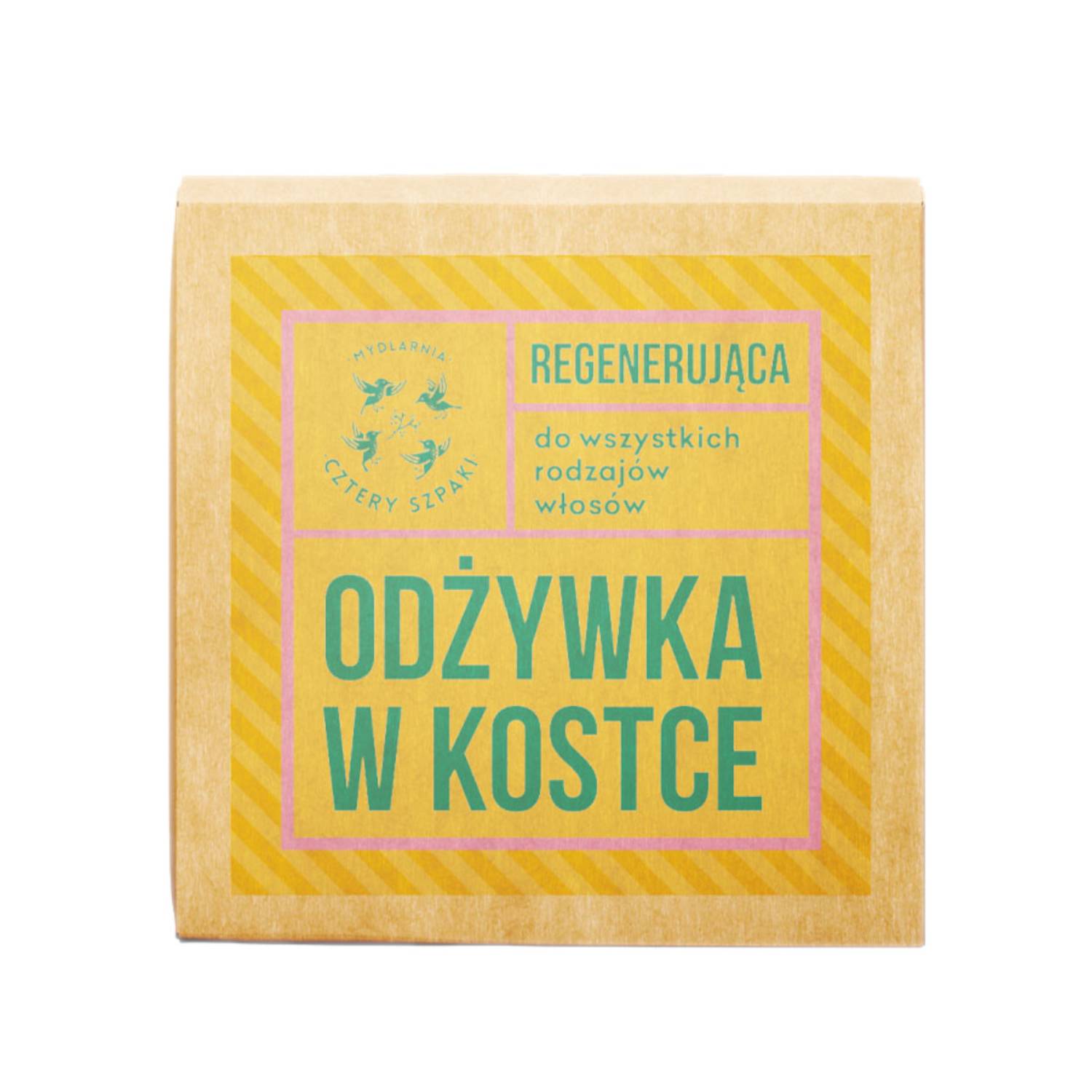 Cztery szpaki - regenerująca odżywka w kostce, eukaliptus cytrynowy, 55 g