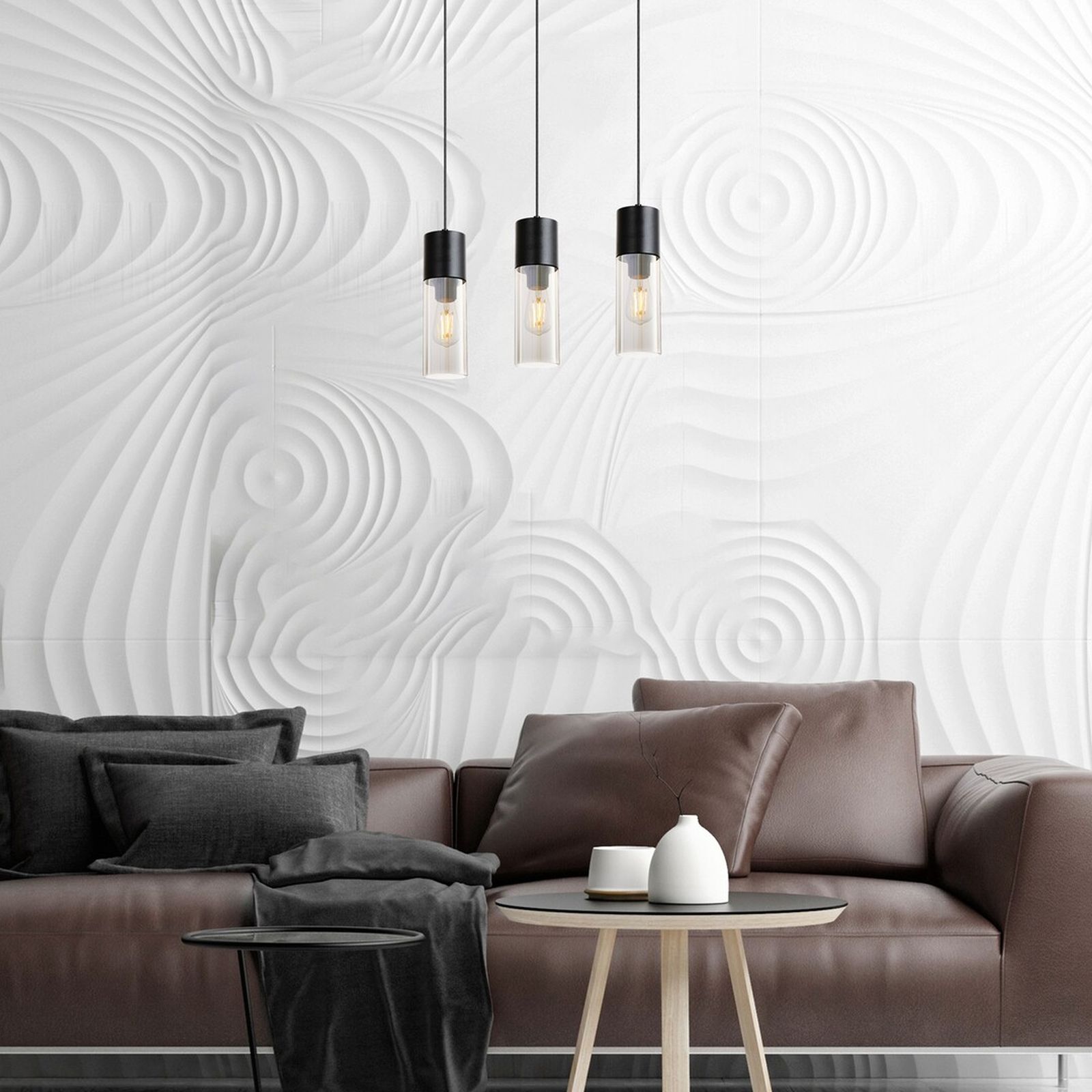 Rabalux Ronno lampa wisząca 3x25W czarny/szkło dymne 72053 - Wysyłka w 24h