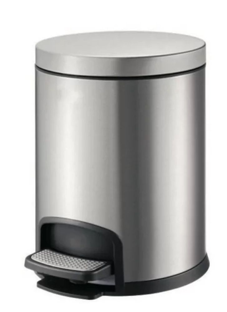 Stella kosz na śmieci 5 l pedałowy stal satyna 20.20105