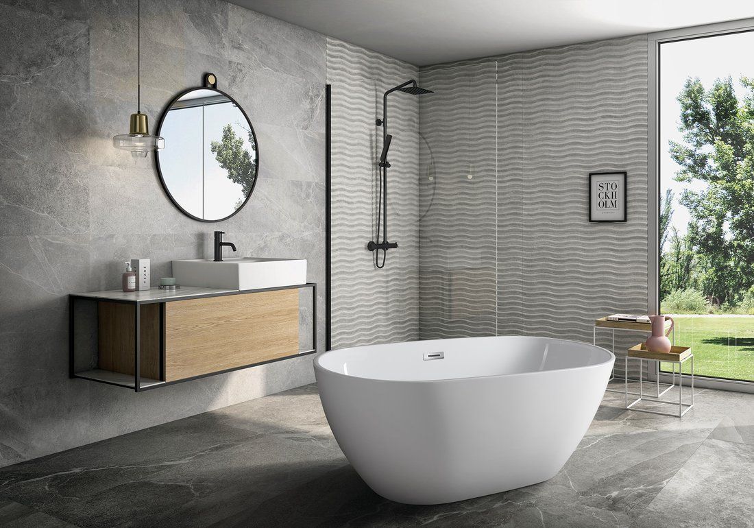 Aqualine Douro wanna wolnostojąca 150x81,5 cm owalna biała E1850