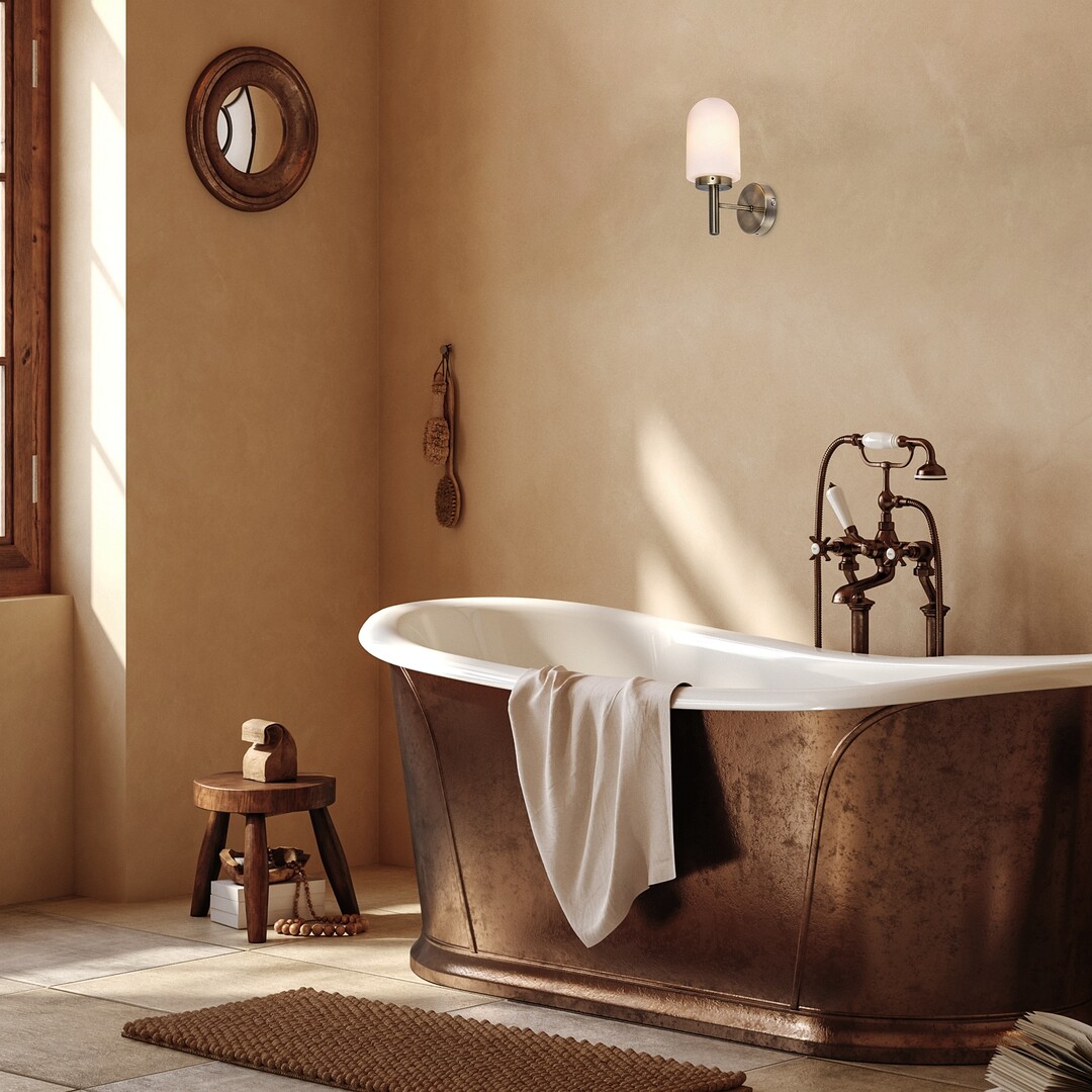 Rabalux Zenkai kinkiet 1x10 W biały-brązowy 71060