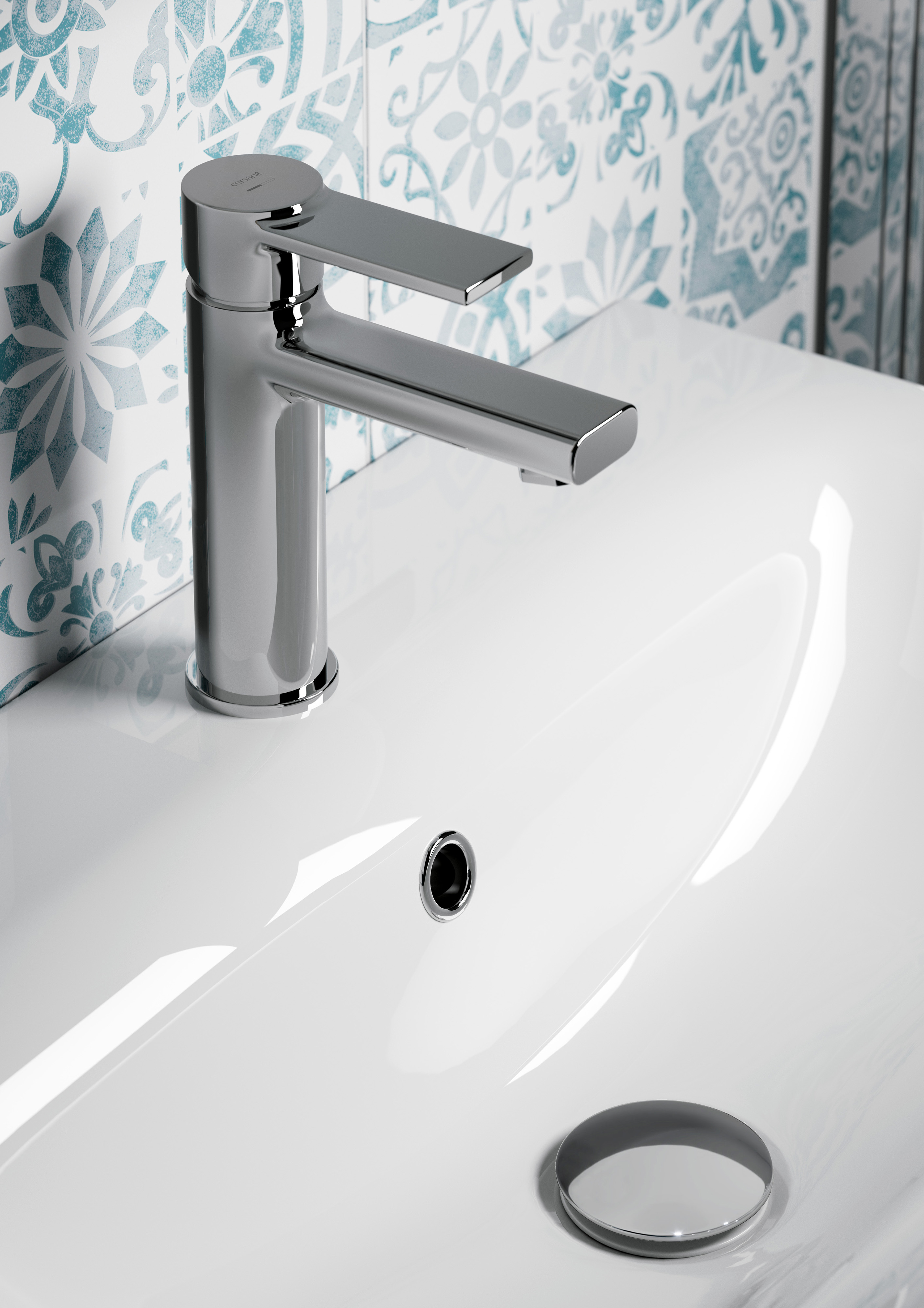 Cersanit Zip bateria umywalkowa stojąca chrom S951-586 - Wysyłka w 24h