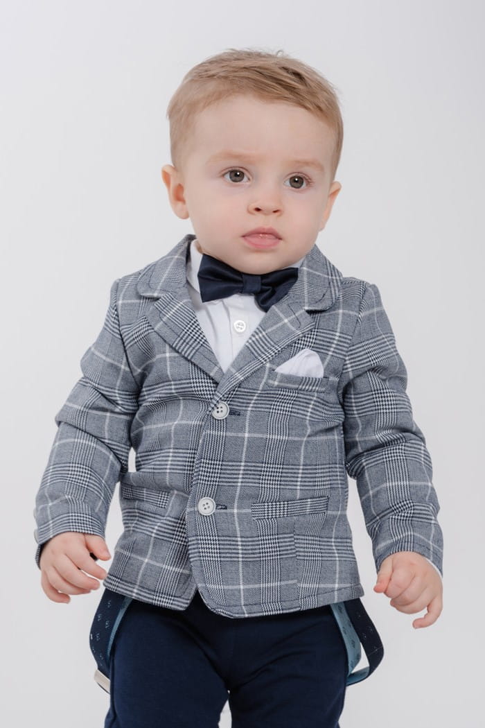 LaFerio Sevilla Marynarka do chrztu dla chłopca