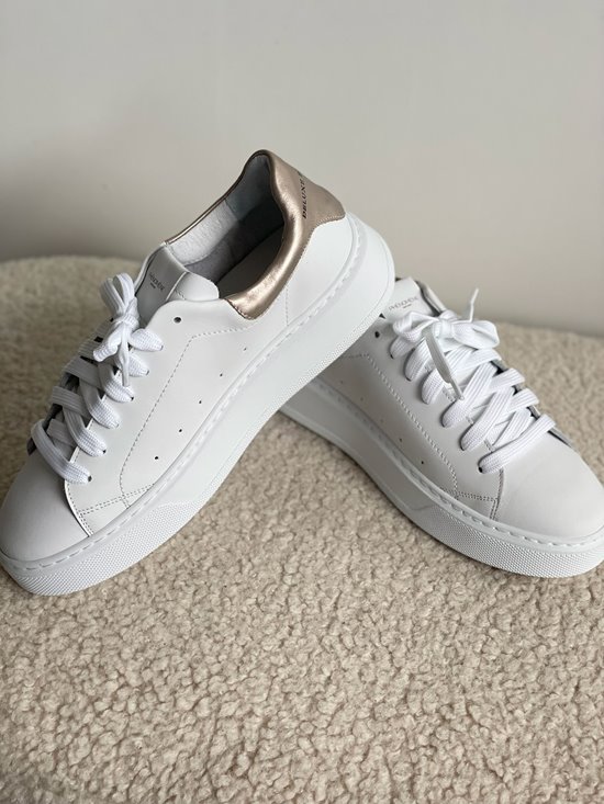 Sneakersy SN40 - 2 Biały / Champagne