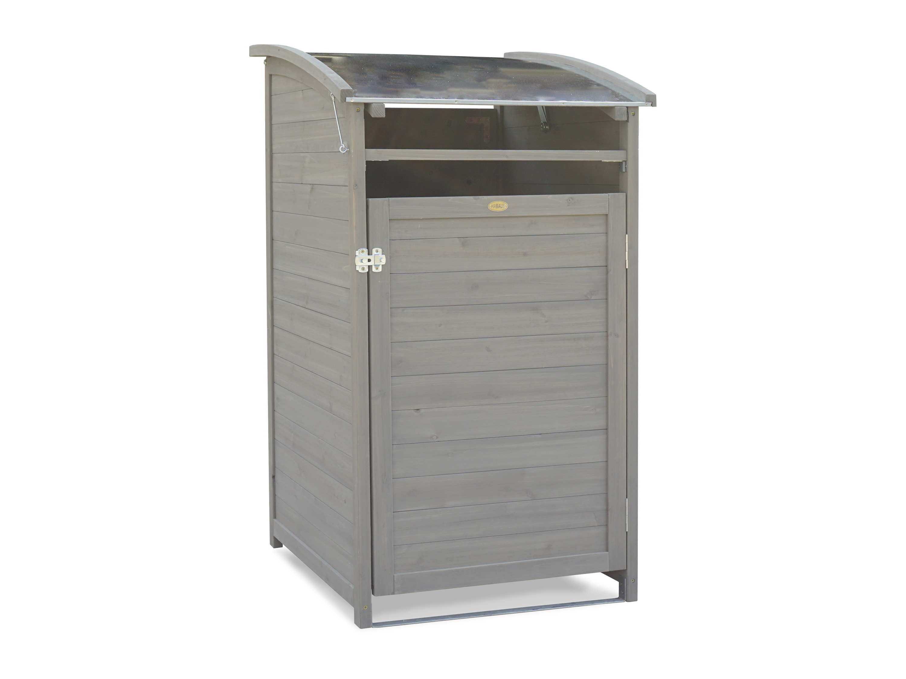 Habau Skrzynka na śmieci, 120 l Szary