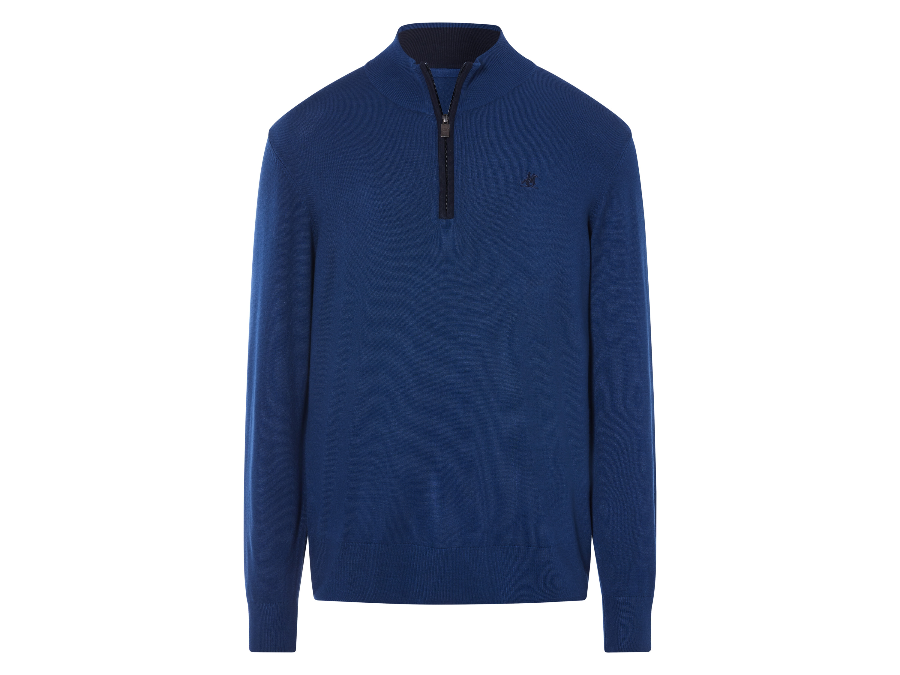 Livergy Sweter męski z wiskozą U.s. Grand Polo Niebieski, S 44/46