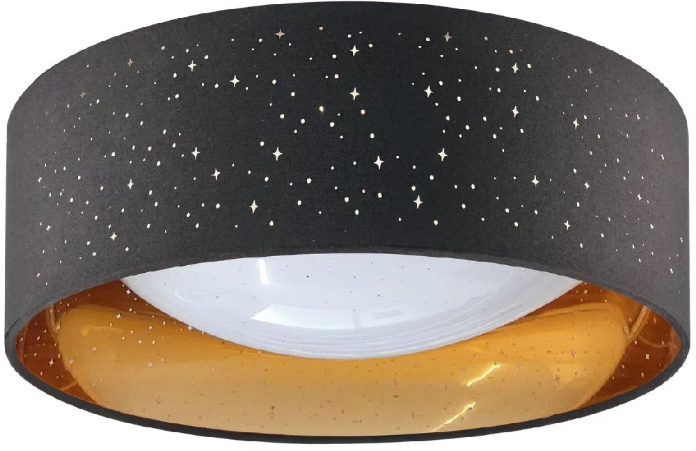 Darmowa Dostawa - Plafon 1x18 W czarny Goldlux Tuluza 323088