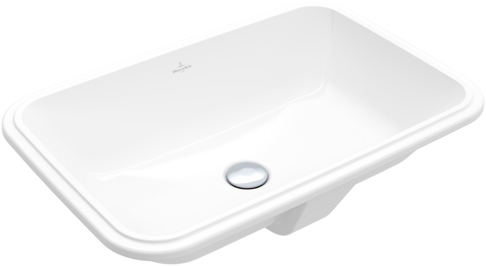 Darmowa Dostawa - Umywalka 63x43 cm prostokątna podblatowa biała Villeroy & Boch Architectura 5A776101