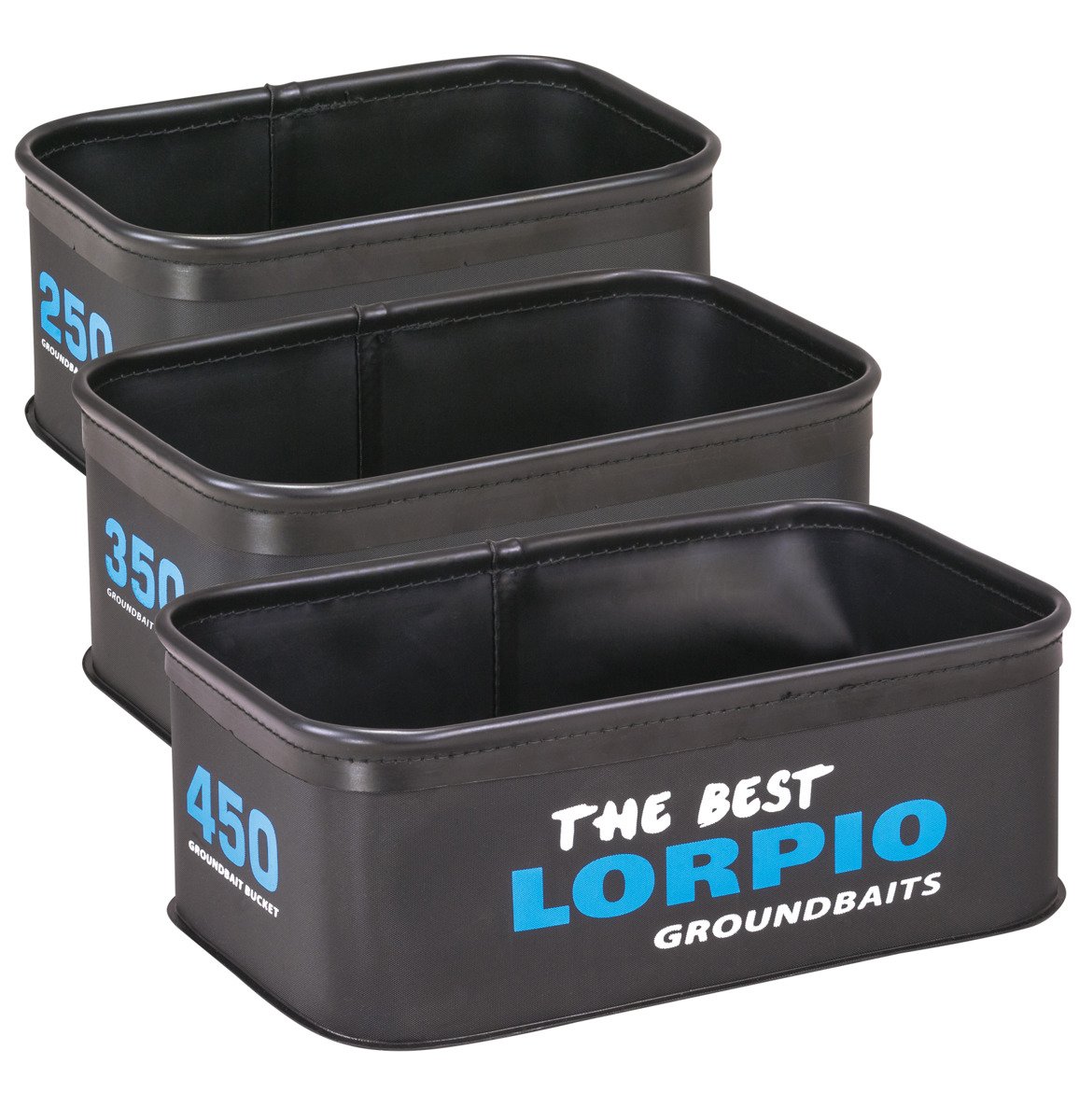 Lorpio Zestaw Pojemników EVA Bez Przykrywki Do Zanęty