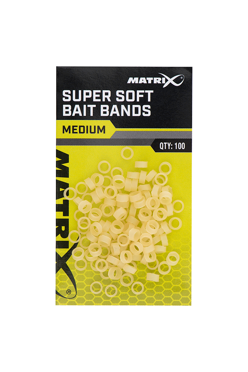 Matrix Gumki do Pelletu Super Soft Bait Bands Medium