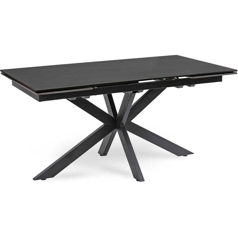 Stół Prostokątny Bruno 160-240 cm Mebel Elite Rozkładany Ceramiczny Czarny 1 szt