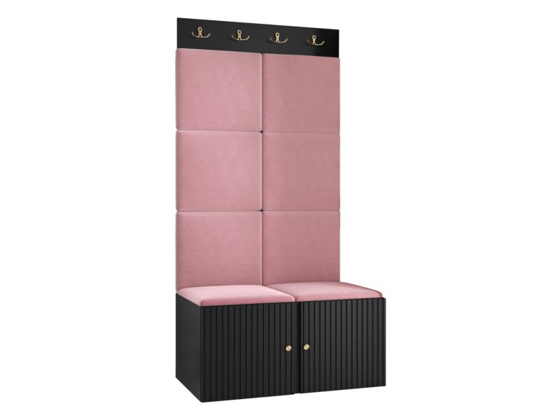 Zestaw MIRJAN 24 Orion Ryfel Slim IV czarny + różowy 1 kpl.