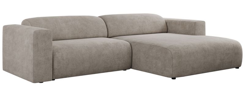 Narożnik MKS Meble PASADENA L strona prawa beżowy struktura 1szt.