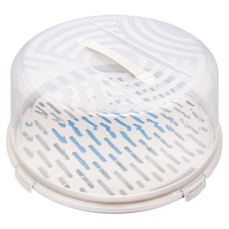 Pojemnik EDANTI Na Tort Chłodzący Okrągły Tortownica Z Pokrywą 1 szt.