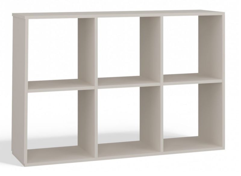 Regał Topeshop Malax 2X3 Kaszmir 110x75x30 cm 1 szt.