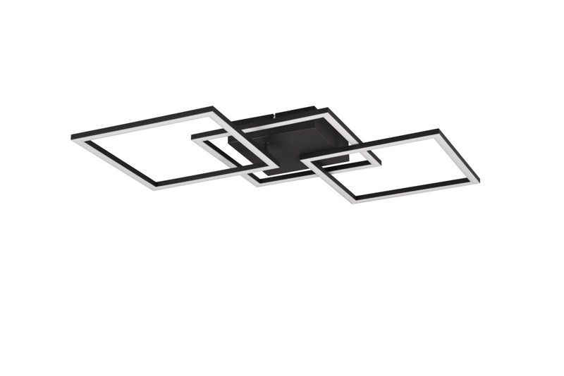 Lampa sufitowa wisząca RL Trail 7129 czarna nowoczesna wbudowany LED 31W 1 szt.