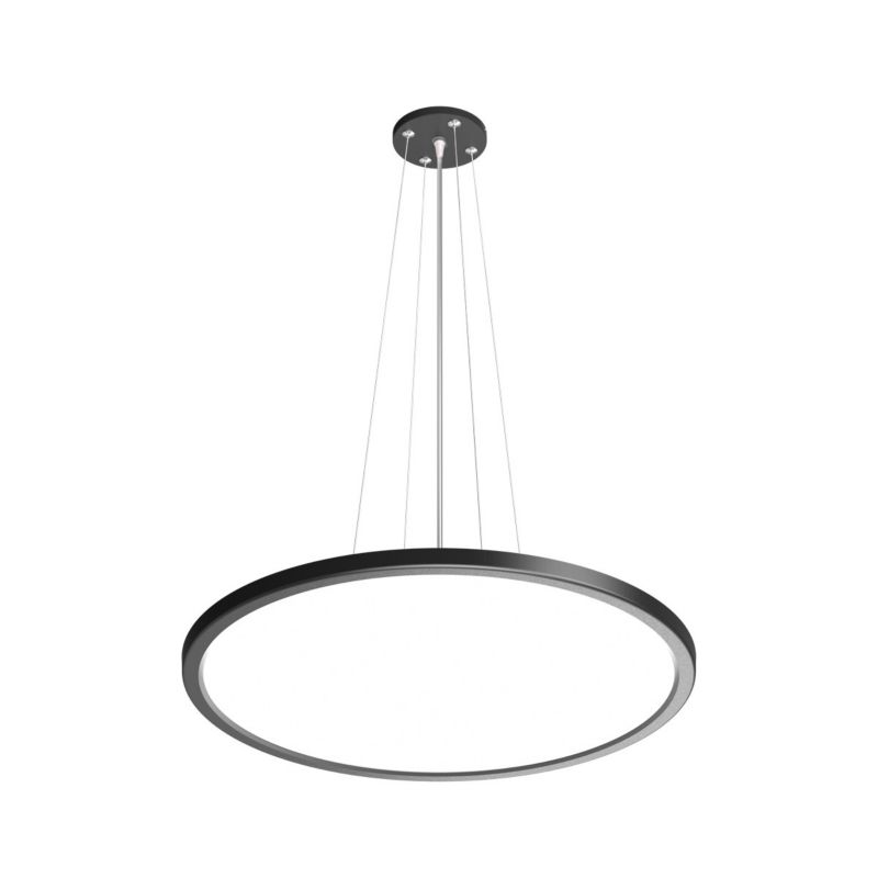 Lampa wisząca Italux Manito 0778 czarno-biała nowoczesna wbudowany LED 32W 1 szt.