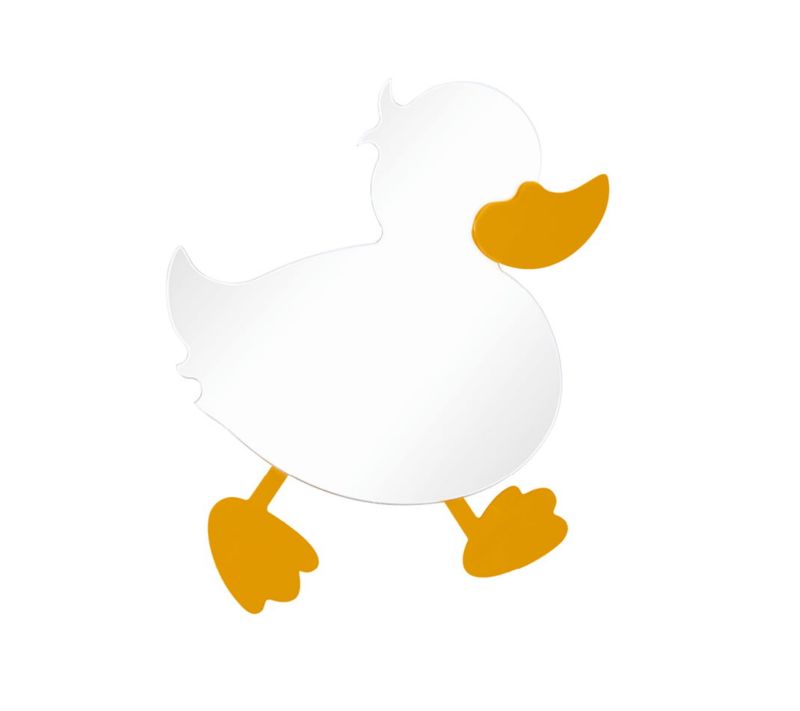 Lustro Creavit Ducky dziecięce dla przedszkoli 54,5x50,5 cm 1szt