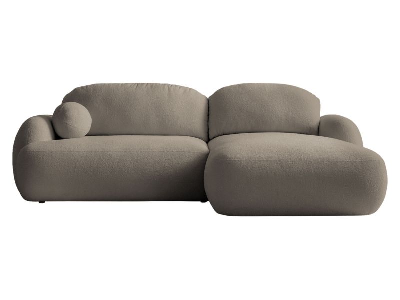 Narożnik MIRJAN 24 Mayo prawy z funkcją spania ciepły szary 1 szt.