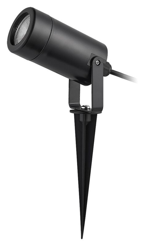 Lampa gruntowa wbijana Rabalux Krobia czarna 1 x GU10 x 4W IP65 wym: 25 x 11 x 6 cm tworzywo - 1 szt.