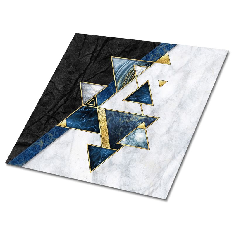 Kafelki samoprzylepne Tulup 30x30 cm Abstrakcja geometryczna. 9 szt. III