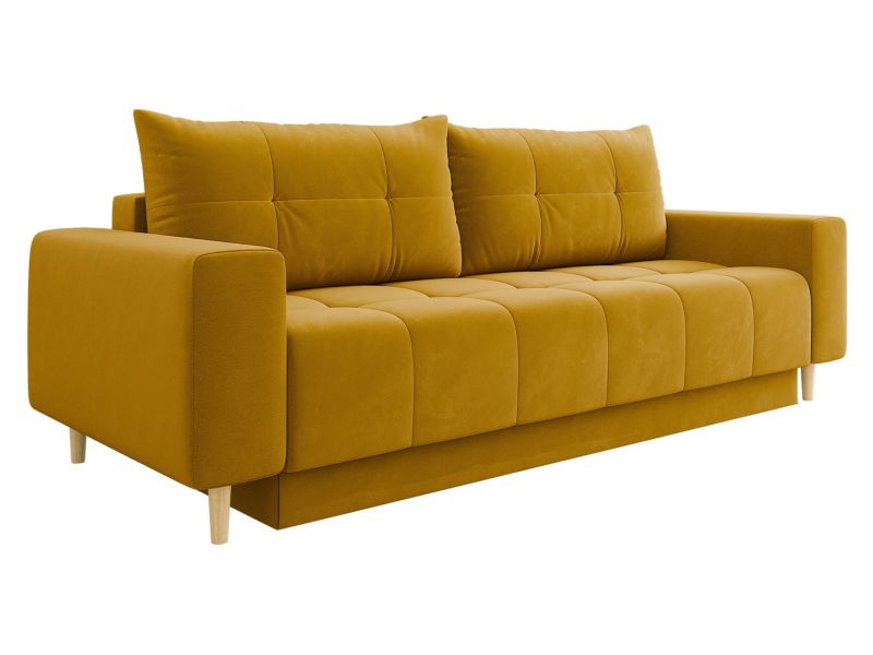 Kanapa MIRJAN 24 z funkcją spania Santi złoty 1 szt.