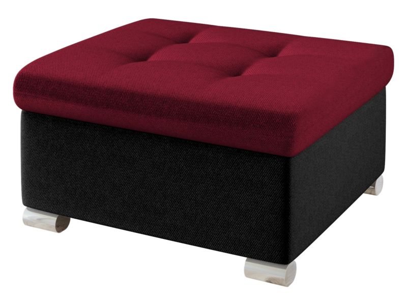 Pufa MIRJAN 24 Niko Mała czarny/wiśniowy 1 szt.