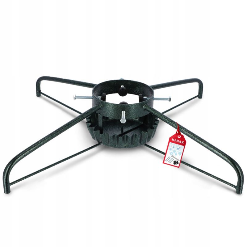 Stojak Pod Choinkę KADAX 3m Choinkowy metalowy Na Drzewko Podstawka Z miską Zielony 1 szt.