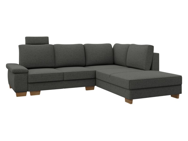 Narożnik MIRJAN 24 rozkładany Chivas 2 prawy 2R-OT plecionka ciemny popiel 1 szt.