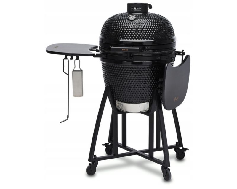 Grill Ceramiczny Koler Kamado EG21 Węglowy 54cm z wózkiem 1 szt.