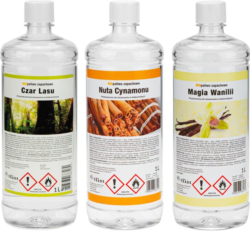 BiokominkiGMT Biopaliwo ZESTAW MAGIA ŚWIĄT 3szt