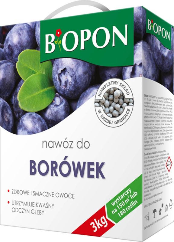 Nawóz do borówek Biopon 3 kg