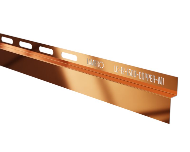 Listwa brodzikowa czołowa Lambro miedziany połysk 130 cm 1 szt.