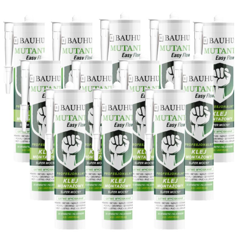 Zestaw klejów montażowych Bauhus Mutant Easy Flow 1 kpl