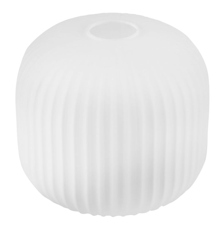 Klosz do lampy wiszącej Light Home LH Riffle E27 biały szklany 19x20cm 1szt.