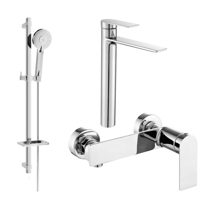 Zestaw prysznicowy Mexen Zero chrom 71114DQ40-00 1 szt.